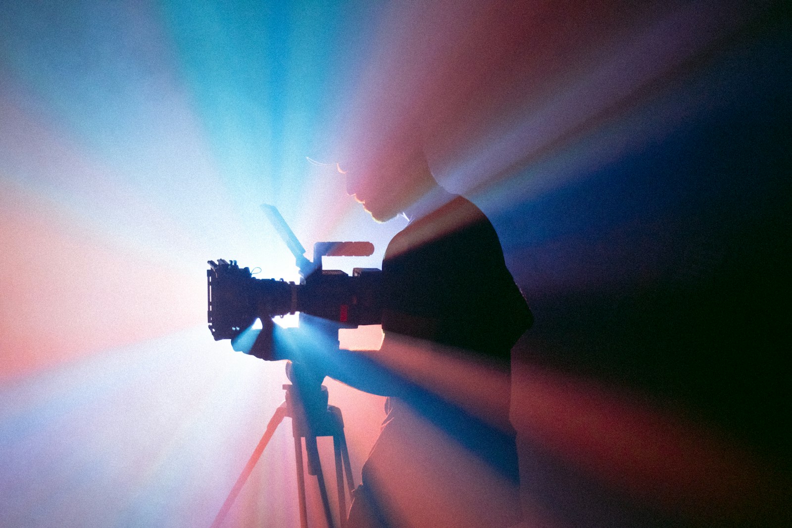 Filming under colored stage lighting
